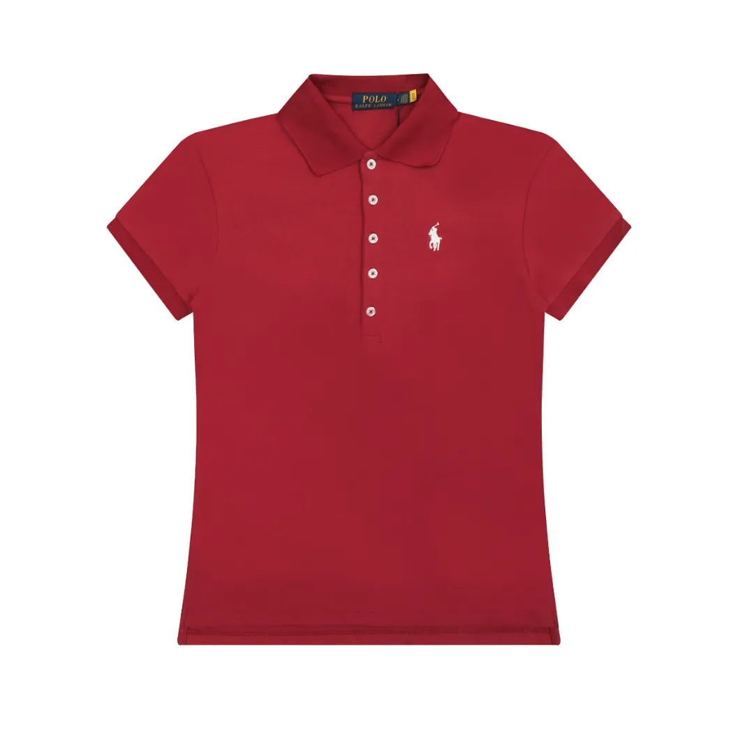 🅿️152 "Top quality" Style number: DS004# (not off the shelves all year round) [Ralph Lauren classic pony embroidered lapels women's slim fit POLO short sleeves] ✅Ralph Lauren Ralph Lauren classic basic women's all-match slim fit POLO short sleeves ✅Main supplier platform live broadcast Wholesale entities Replenish when out of stock Not off the shelves ✅ZP quality 1:1 pattern making Scan the code to enter the GF website Z cabinet quality ✅Details and quality are the only one in Guangzhou. Imported pique fabrics focus on high-end and cost-effective. Needless to say good quality. ✅The version is restored to the original order. The maximum size can be worn up to 130 pounds. Loose, comfortable and stress-free.